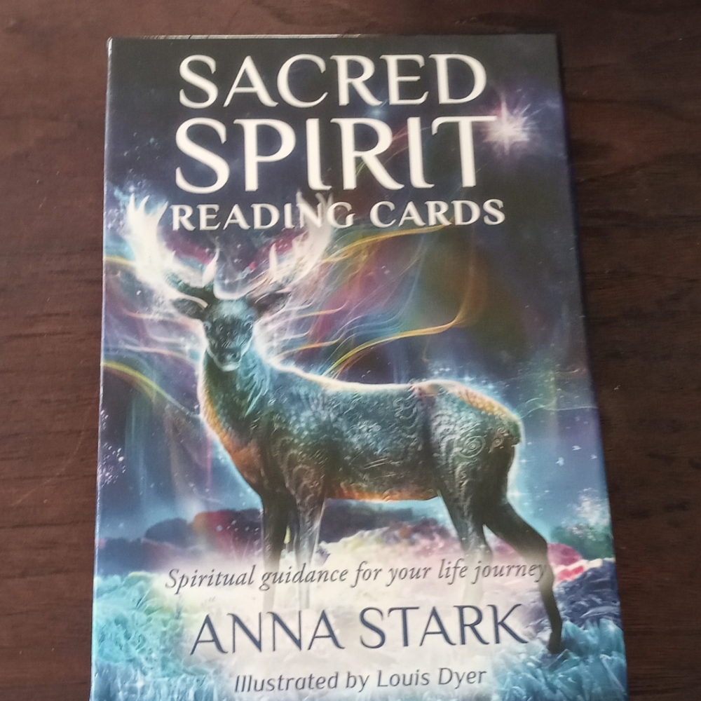 Sacred Spirit Reading Cards Oracle Card Deck by Anna Stark